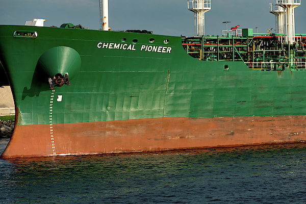 Serious Shipping on the Tampa Channel by Margaret Zabor Serious Shipping on the Tampa Channel by Margaret Zabor